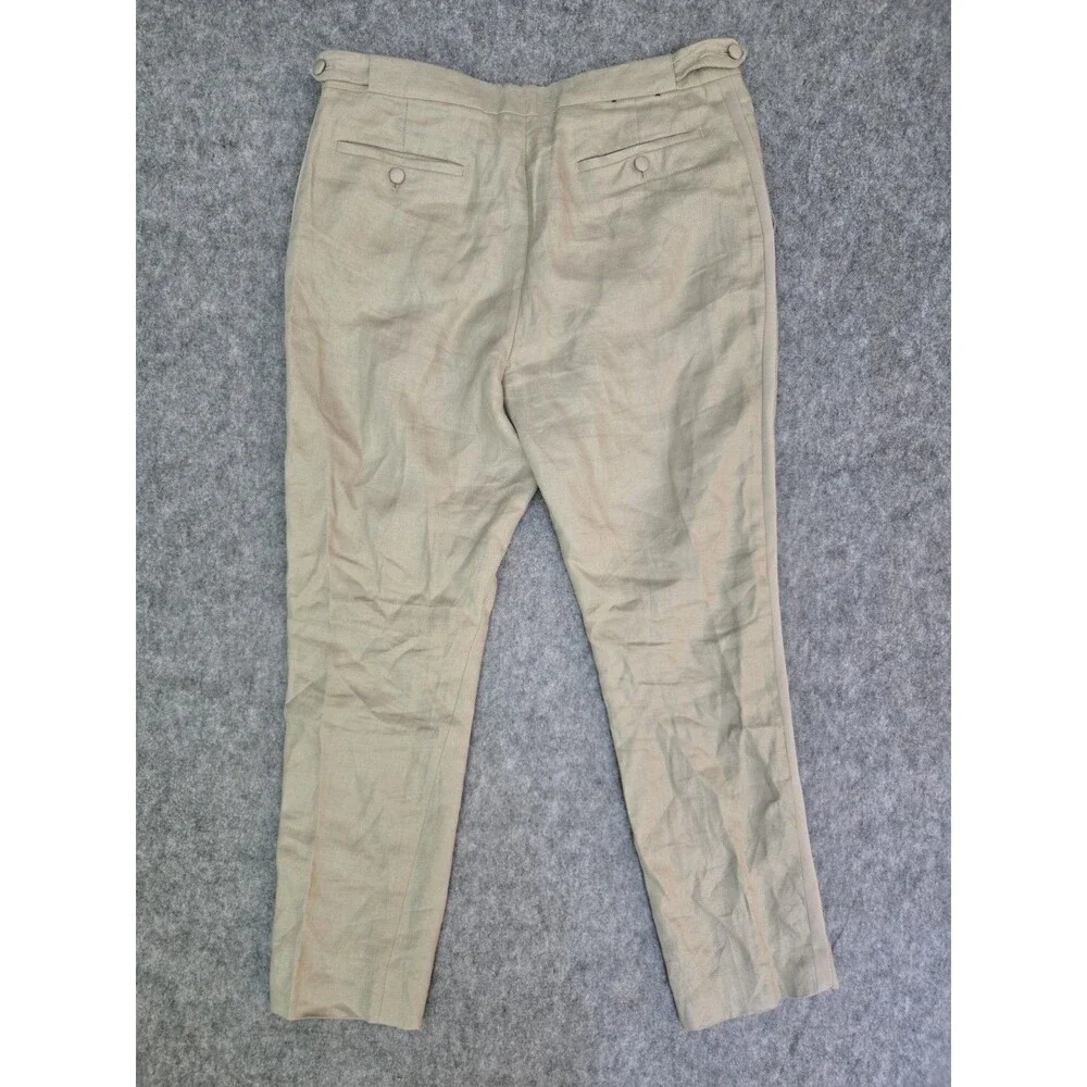 Banana Republic Men's 34x30 Baird McNutt 100% Linen Tuxedo Piping Pants Rare